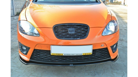 Splitter Seat Leon II Cupra FR Facelift przód v.2 Gloss Black