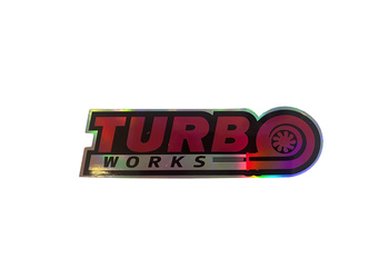 Naklejka TurboWorks Holo 15cm