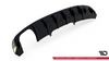 Diffuser Audi A4 S-line B9 Rear Valance Version with a double exhaust tip on one side