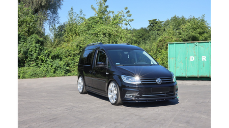 Splitter Volkswagen Caddy IV Front Gloss Black