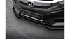 Splitter Honda Civic X Front Pro + flaps Black-Red