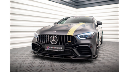 Splitter Mercedes-Benz GT 63S 4-Door Aero Front v.3 Gloss Black