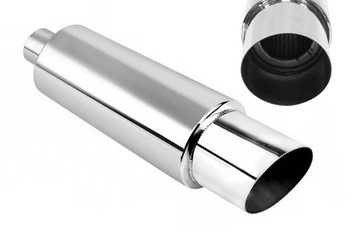 Rear Muffler TurboWorks 89mm inlet 63mm