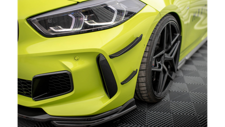 Carbon Fiber Front Bumper Wings (Canards) BMW 1 F40 M-Pack/ M135i