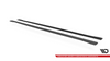 Diffuser BMW 2 F87 M-Pack Side Skirts Street Pro Black-Red