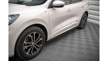 Diffuser Ford Kuga III ST-Line Side Skirts Gloss Black