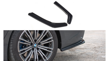 Splitter BMW 3 G20 M-pack Tył Boczne Gloss Black