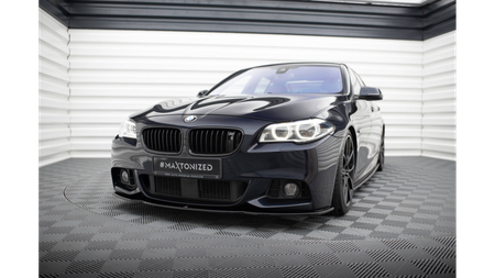 Splitter BMW 5 F10 F11 M-Pack przód v.2 Gloss Black