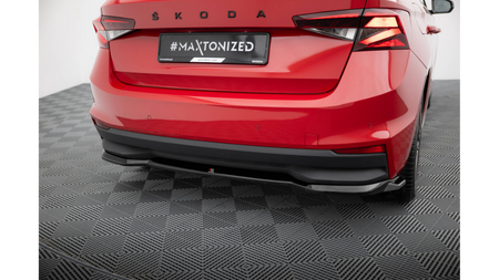 Splitter Skoda Fabia Mk4 Tył Środkowy