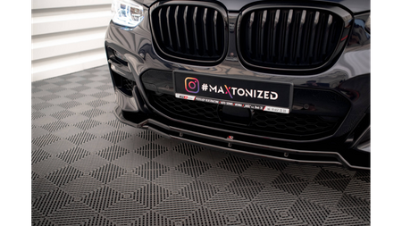 Splitter BMW X3 G01 M-Pack przód v.1 Gloss Black