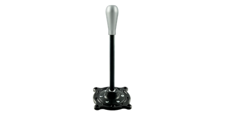 Short Shifter Nissan Black Edition - Long Silver Knob