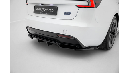 Splitter Tesla Model 3 Performance Mk1 Facelift Tył Środkowy z Dyfuzorem v.2