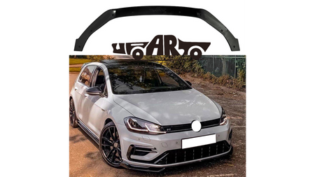 Diffuser Volkswagen Golf 7 Front Bumper Gloss Black