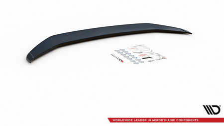 Splitter Audi RS6 RS7 C8 przód v.3 Gloss Black