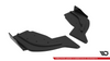 Splitter BMW 1 F40 M-Pack Rear Side Street Pro v.2 Black + Gloss Flaps
