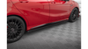 Dokładka Mercedes-Benz A W176 Facelift Progi Street Pro Black-Red