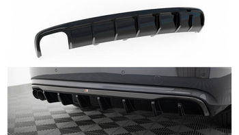 Diffuser Audi A4 B8 Facelift Rear Valance