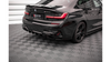 Splitter BMW 3 G20 G21 M-Pack Tył Boczne v.3 Gloss Black