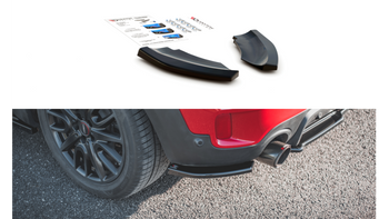 Splitter Mini Countryman II F60 JCW Tył Boczne Gloss Black