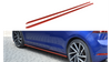 Diffuser Volkswagen Golf 7 Facelift R Side Skirts v.2 Gloss Black