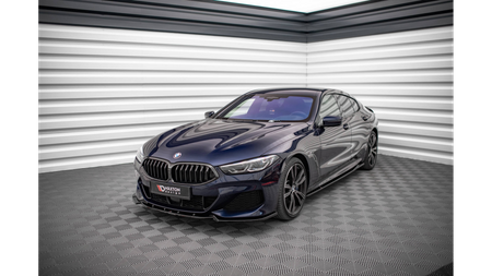 Front Splitter V.3 BMW 8 Coupe G15 / 8 Gran Coupe M-pack G16 Gloss Black