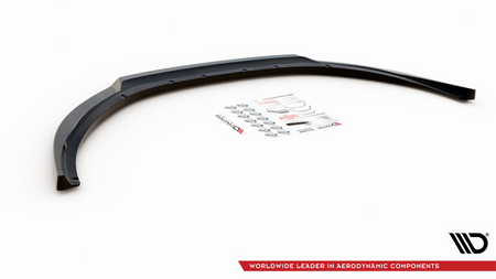 Splitter Volvo V70 III przód v.2 Gloss Black