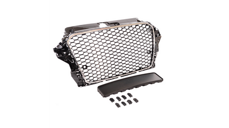 Grill Audi A3 8V Chrome & Black PDC