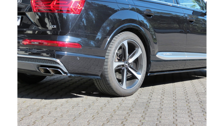 Splitter Audi Q7 4M S-Line Rear Side Gloss Black