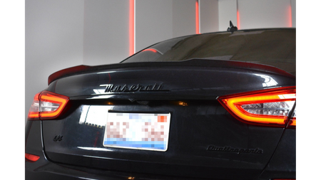 Spoiler Maserati Quatroporte VI Rear Gloss Black