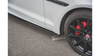 Diffuser Jaguar XJ X351 Side Skirts Gloss Black