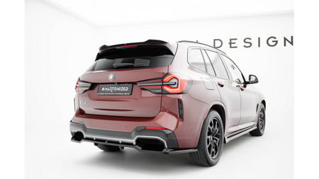 Splitter BMW iX3 G08 M-Pack Facelift Rear Central with Diffuser