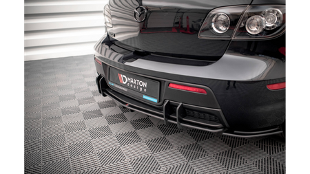 Diffuser Mazda 3 I MPS Rear Street Pro Black-Red