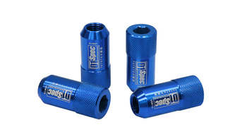 Forged wheel lug nuts D1Spec HEX Alu 1,25 blue