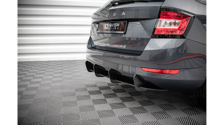Dyfuzor Skoda Fabia III Facelift Combi Tył Street Pro Red