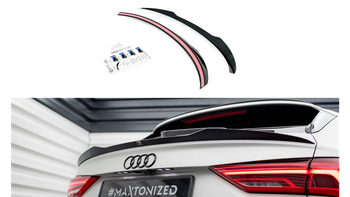 Przedłużenie Spoilera Audi Q3 F3 S-Line Gloss Black