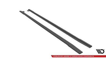 Diffuser Ford Mustang VI GT Facelift Side Skirts Street Pro v.1 Black