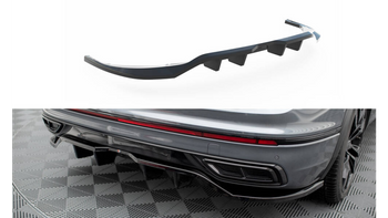 Splitter Volkswagen Tiguan II Facelift Allspace R-Line Rear Central with Diffuser