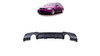 Diffuser BMW 3 E90 E91 Rear Matt Black