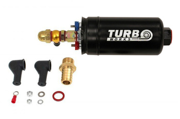 TurboWorks Fuel Pump 044 300lph + Mounting kit Black