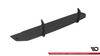 Diffuser Mercedes-Benz E63 W213 Facelift Rear Street Pro Black-Red