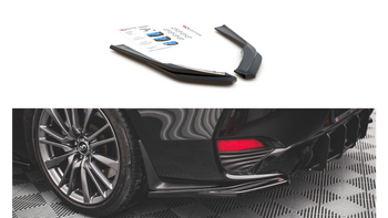 Splitter Infiniti Q60 S II Tył Boczne Gloss Black