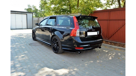 Dokładka Volvo V50F R-Design Progi Gloss Black