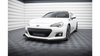 Splitter Subaru BRZ Mk1 Front Street Pro Black + Gloss Flaps