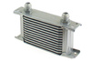 TurboWorks Oil Cooler Kit Slim 13-rows 140x100x50 AN10 Silver