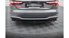 Splitter Audi S5 F5 Facelift Tył Środkowy Gloss Black