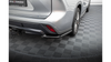 Splitter Toyota Highlander IV Tył Boczne Gloss Black