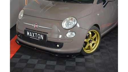 Splitter Fiat 500 Front v.2 Gloss Black