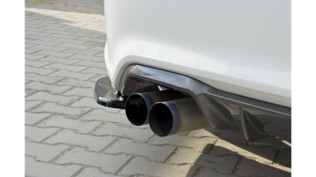 Splitter BMW 2 F87 M-Pack Tył Boczne Gloss Black