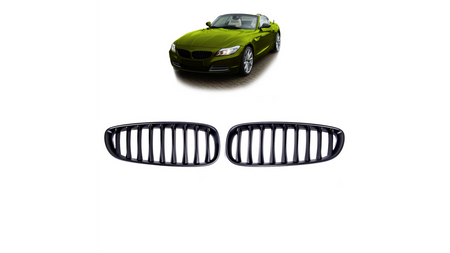 Grill BMW Z4 E89 pojedyncze żeberka Matt Black
