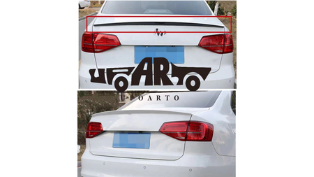 Spoiler Volkswagen Jetta IV Lip Gloss Black